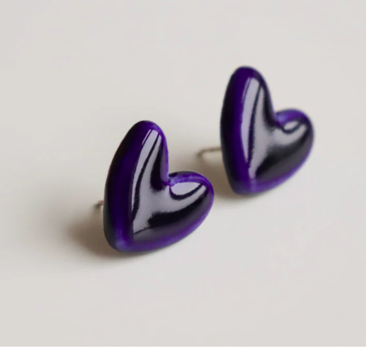 Heart Studs